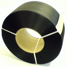 JP20035-12BLK99 - Strapack Polypropylene Strapping, 1/2" Black 350# Strength