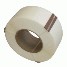 JP20035-12W99 - Strapack Polypropylene Strapping, 1/2" White 350# Strength