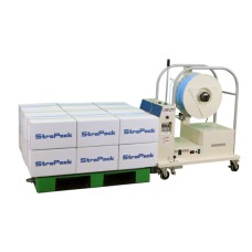 StraPack iQ-400PLT Vertical Pallet Strapping Machine